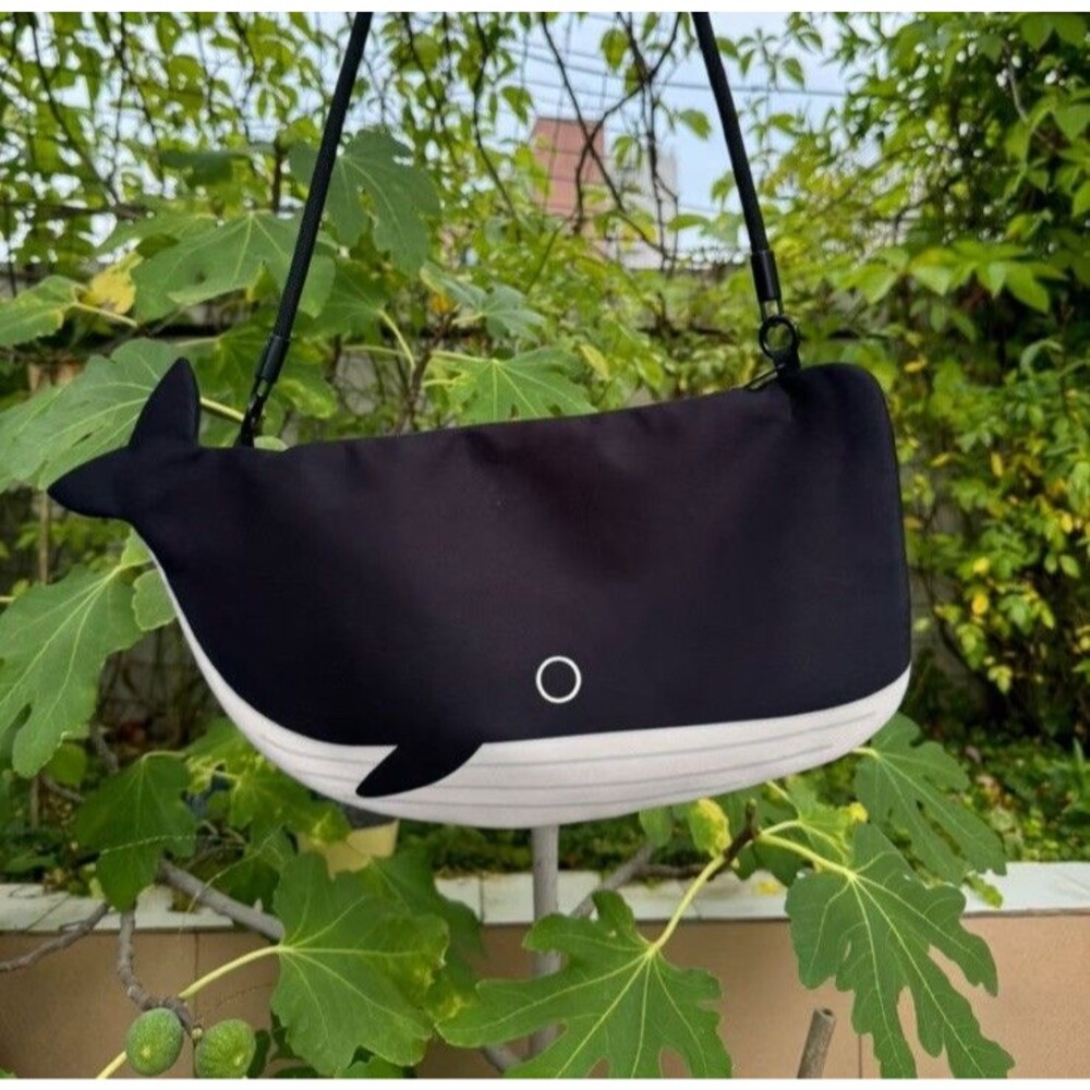 Cute Whale Crossbody Bag Kawaii Novelty Shoulder Purse